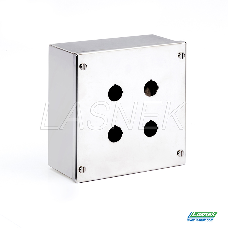 Push Button Boxes | Push Button Box - 22.5mm Hole | MPB-04-22_uk | Lasnek