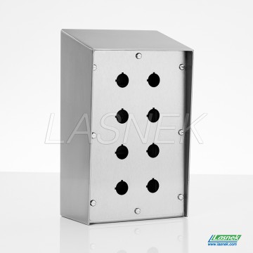 Slope Top Push Button Box | KP-08-22-V4-H2-SXX-14-1_uk
